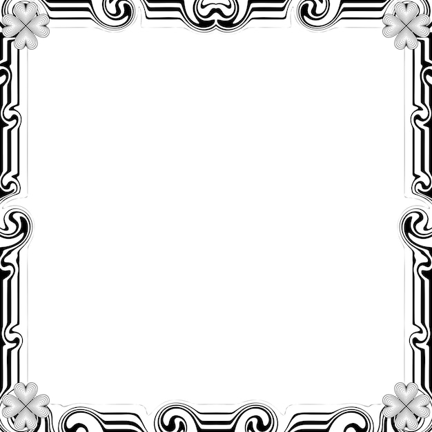 Ornament frames can be for wedding invitations, book covers or others