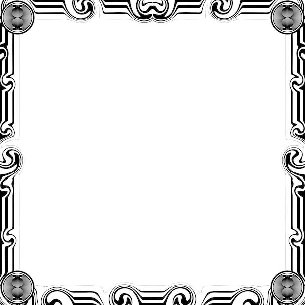 Ornament frames can be for wedding invitations, book covers or others