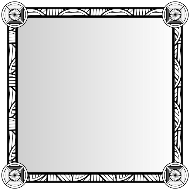 Ornament frames can be for wedding invitations, book covers or others