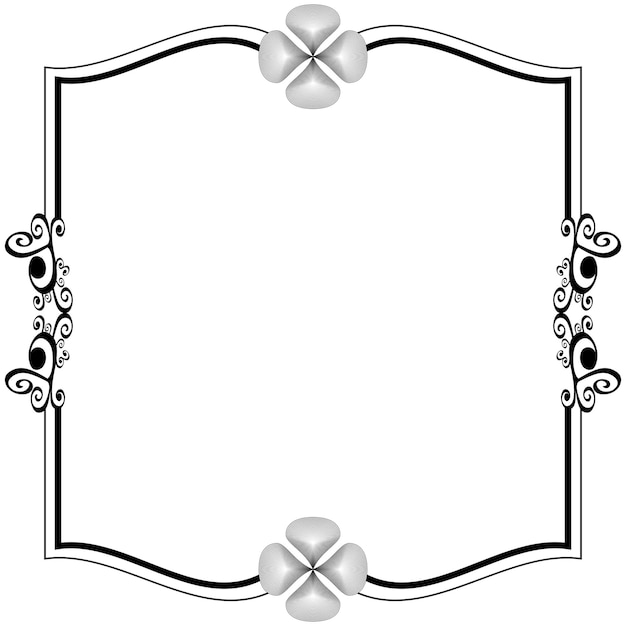 Vector ornament frames can be for wedding invitations, book covers or others