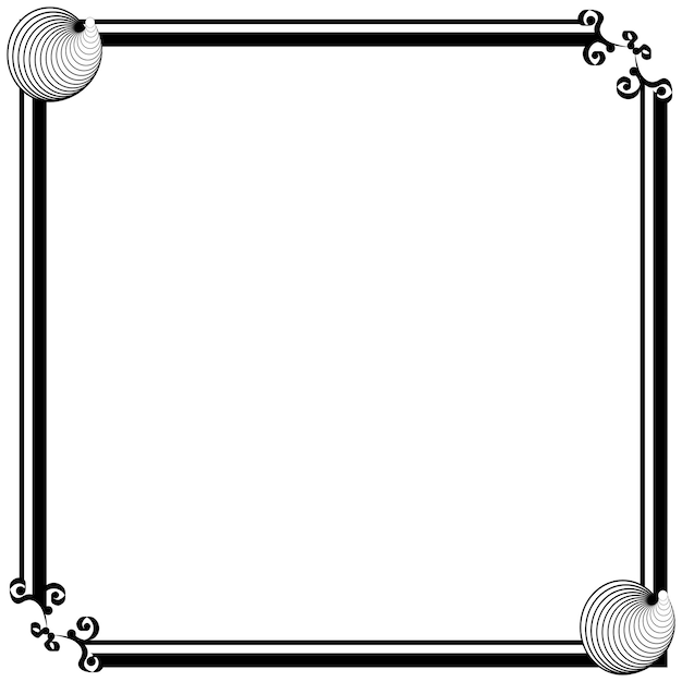 Vector ornament frames can be for wedding invitations, book covers or others