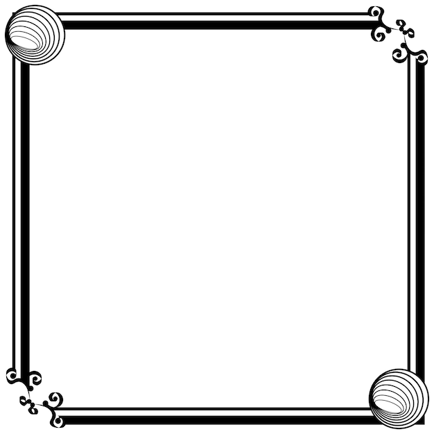 Vector ornament frames can be for wedding invitations, book covers or others