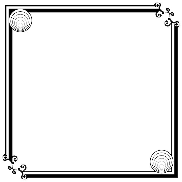 Vector ornament frames can be for wedding invitations, book covers or others