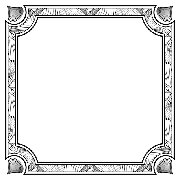 Ornament frames can be for wedding invitations, book covers or others