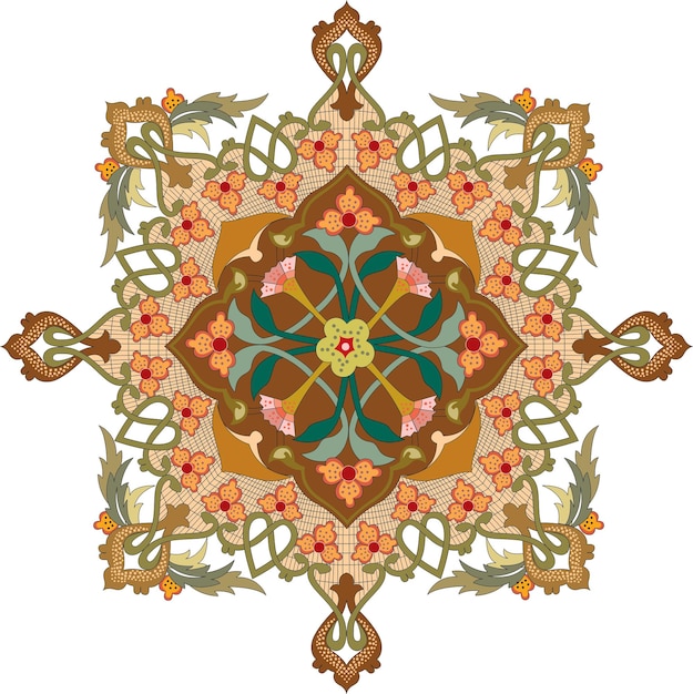 ornament illustration on a white background