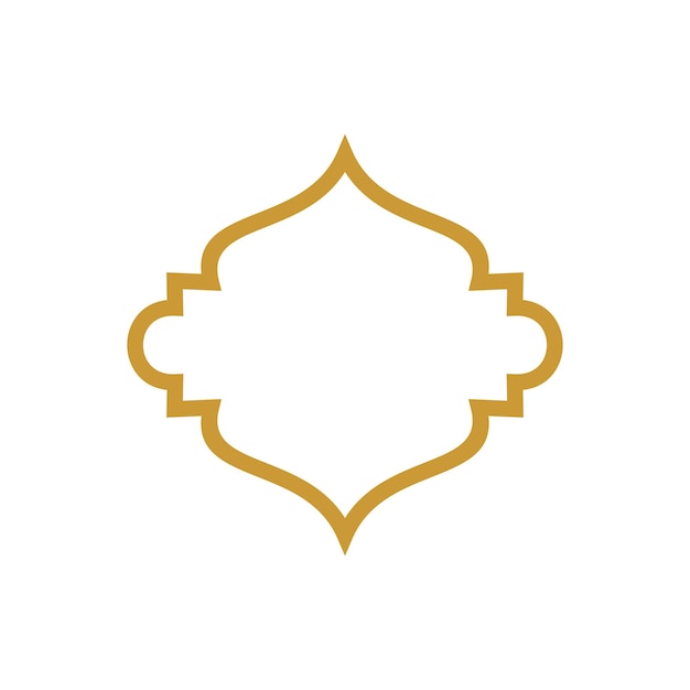 Ornamento islam day disegno vettoriale