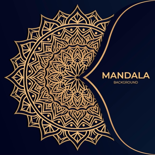 Ornament luxury mandala background