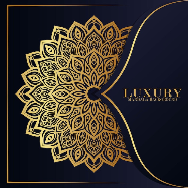 Ornament luxury mandala background