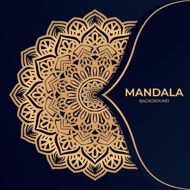 Ornament luxury mandala background