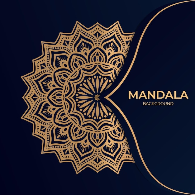 Ornament luxury mandala background