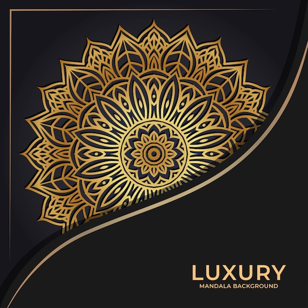 Ornament luxury mandala background