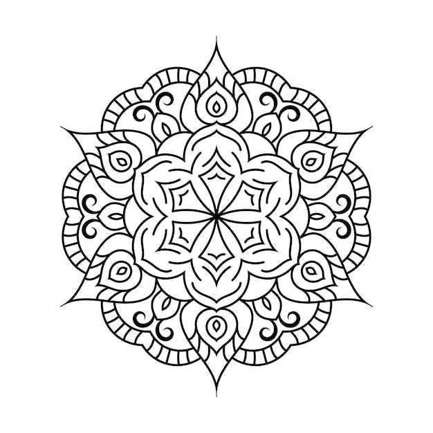 장식 만달라 아트 터 디자인