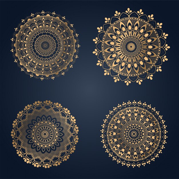 Ornament mandala background, laser cutting decoration