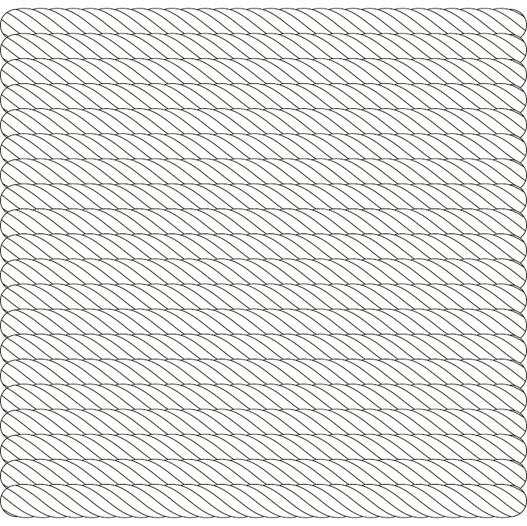 Vector ornament thread crochet