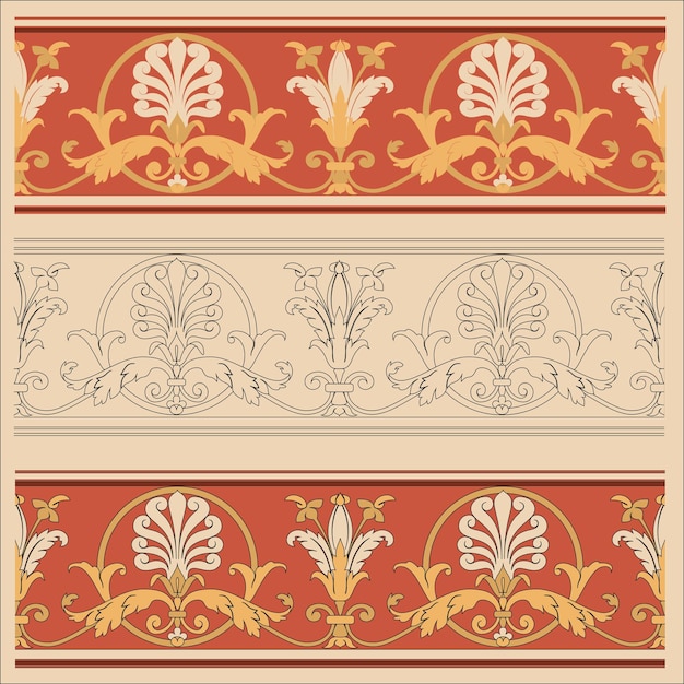 Vector ornament vintage