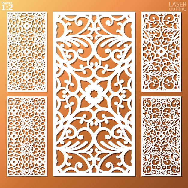 Ornamental Lasercut metal panel.