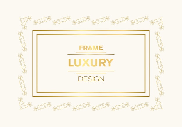 Vector ornamental luxury floral  decorative