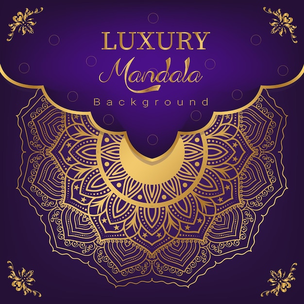 Ornamental Luxury Mandala Background