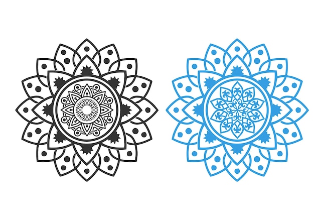 Ornamental luxury mandala pattern