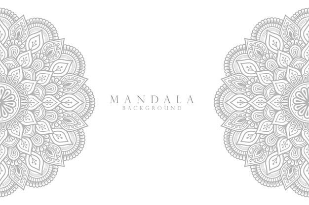 Ornamental Mandala Design Background