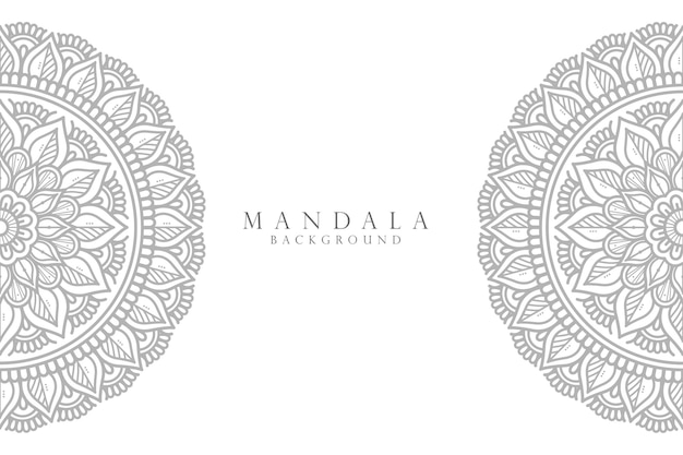 Ornamental Mandala Design Background