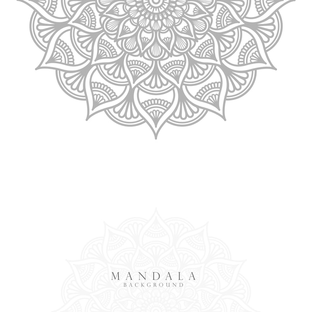 Ornamental mandala design background