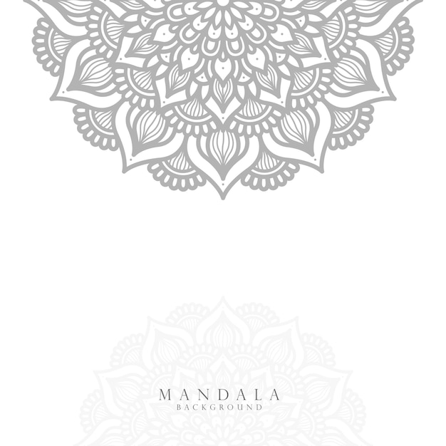 Ornamental Mandala Design Background