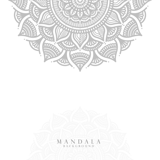 ornamental mandala design background