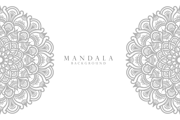 Ornamental mandala design background