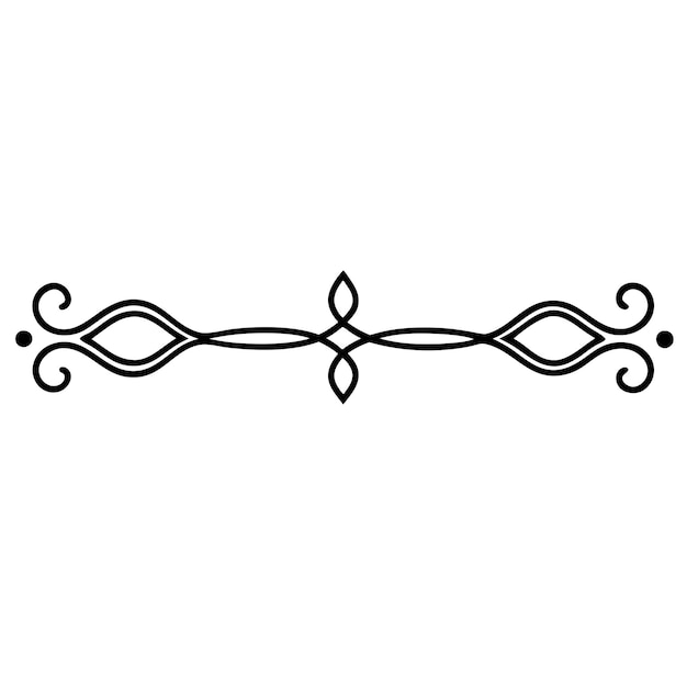 ornamental page decoration vector illustration