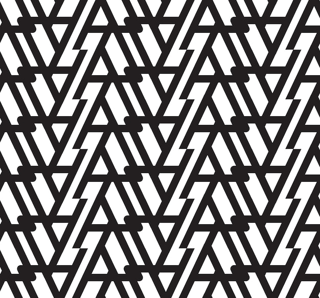 Ornamental pattern. arabic seamless pattern. moroccan abstract background in black and white