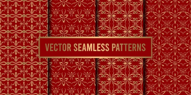 Ornamental seamless pattern background