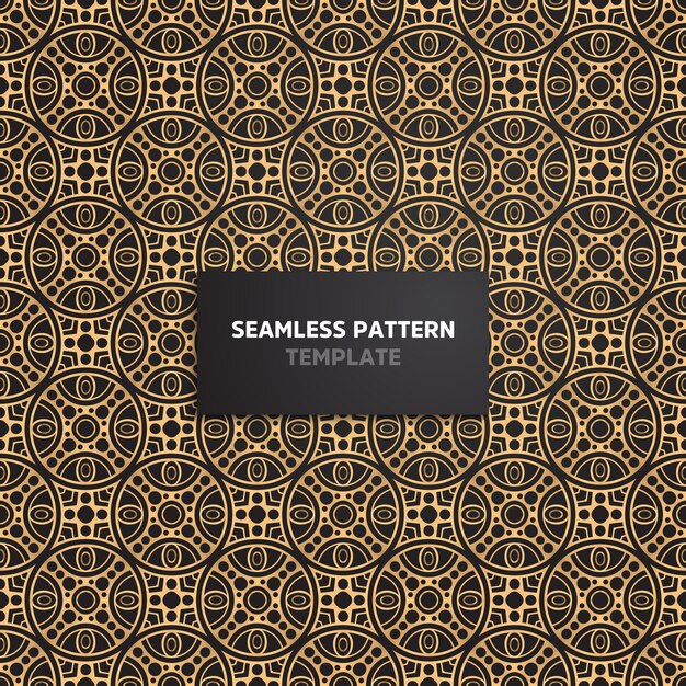 Ornamental seamless pattern, lace collection