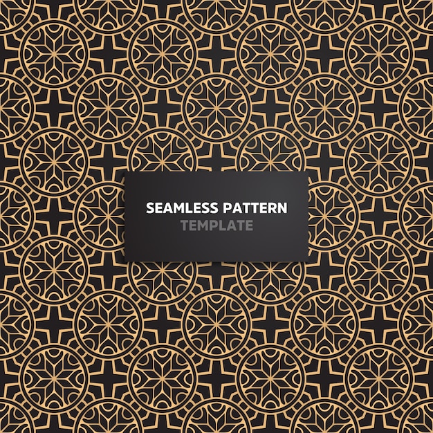 Ornamental seamless pattern, lace collection