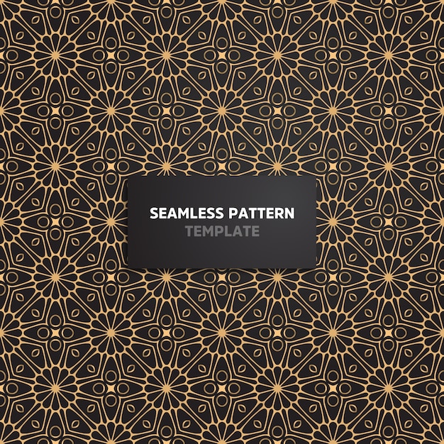 Ornamental seamless pattern, lace collection