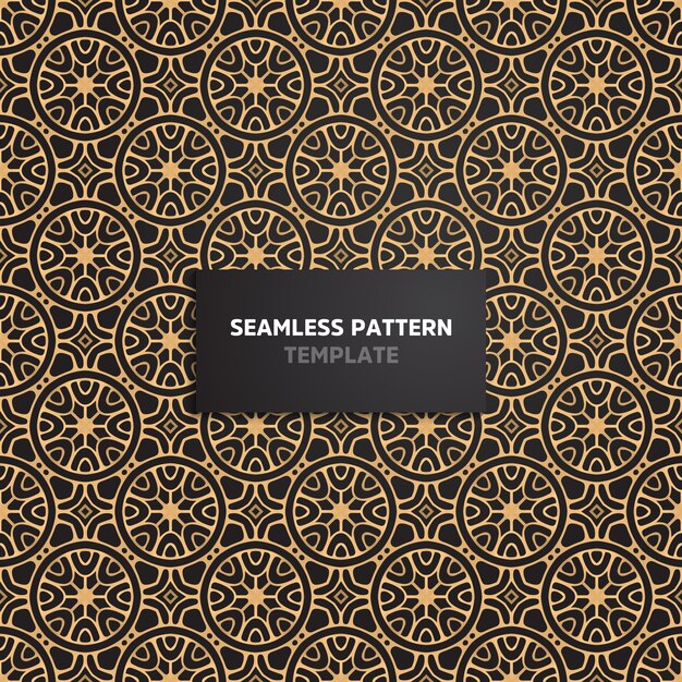 Ornamental seamless pattern, lace collection