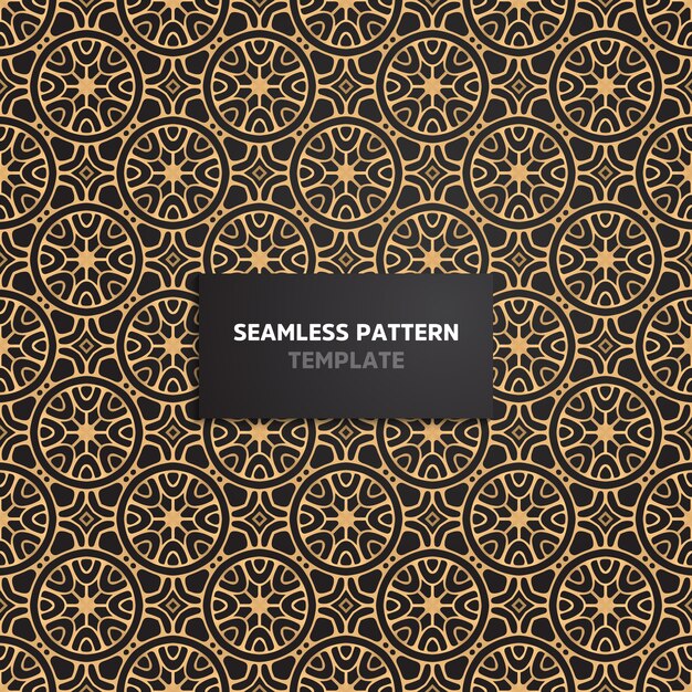 Ornamental seamless pattern, lace collection