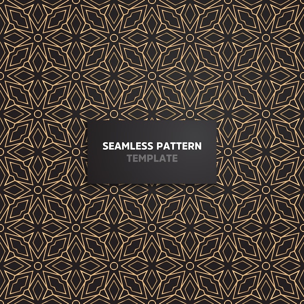 Ornamental seamless pattern, lace collection