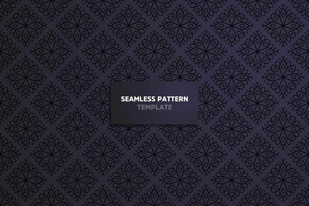 Ornamental seamless pattern