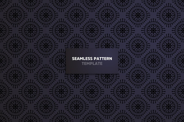 Ornamental seamless pattern