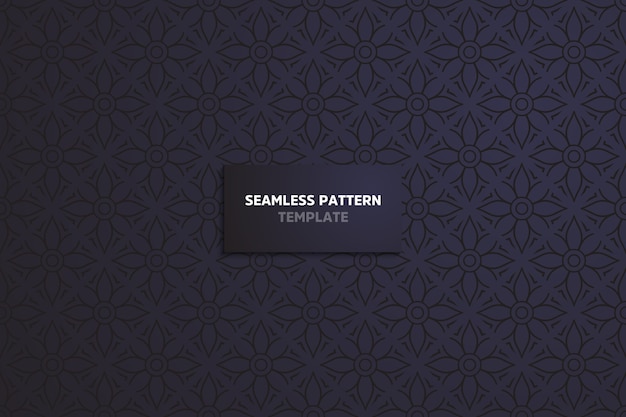 Ornamental seamless pattern