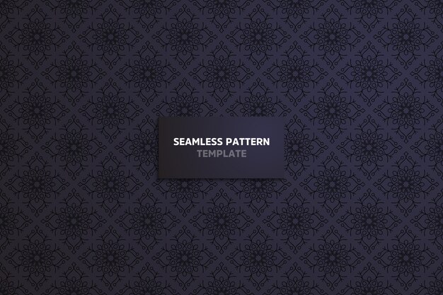 Ornamental seamless pattern