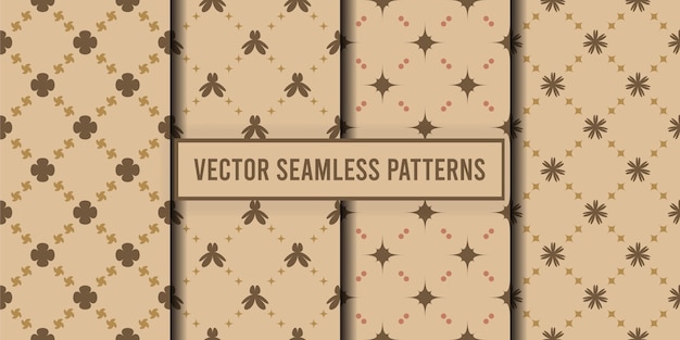 Vector ornamental seamless pattern