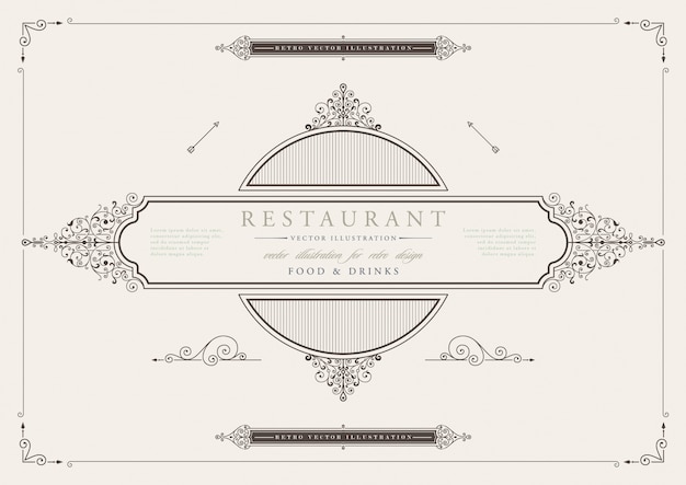 Ornamental template design