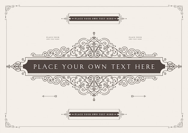 ornamental template design