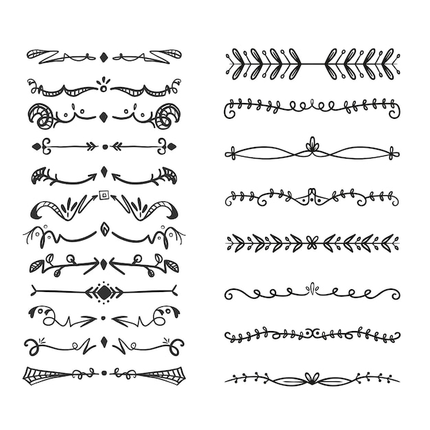 ornamental text divider elegant border design elements perfect for web page decoration invitatio