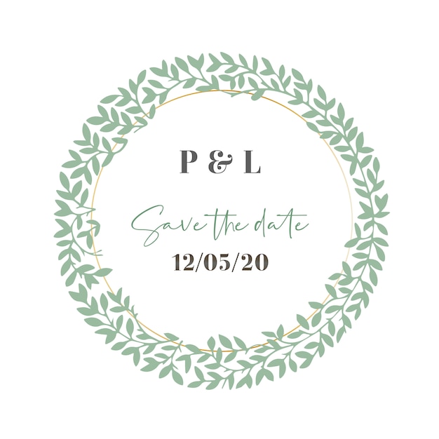 Ornamente Save the date