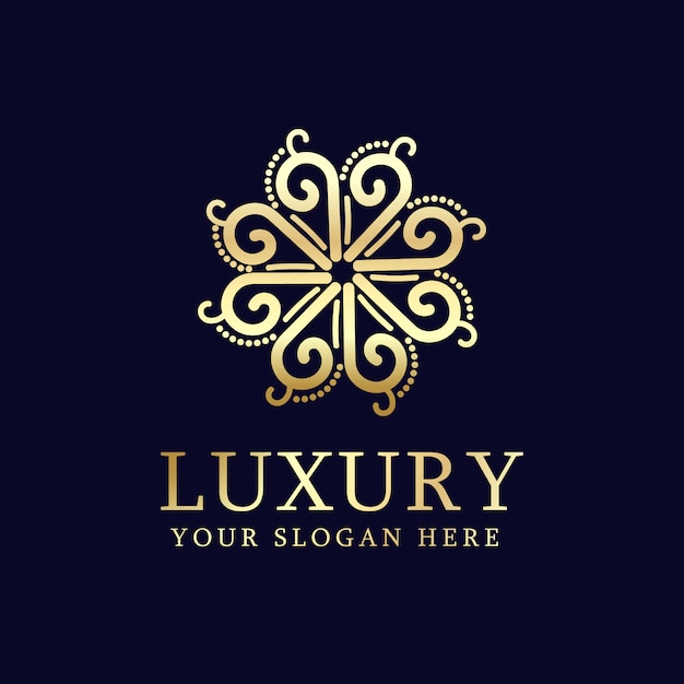 Ornaments luxury logo Premium  