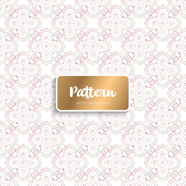 Ornate floral seamless , endless pattern