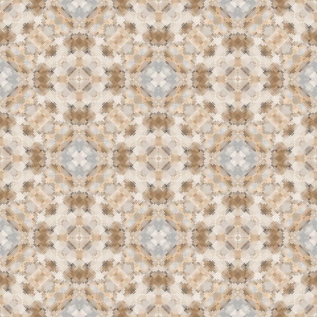 Ornate floral seamless texture endless pattern with vintage mandala elements